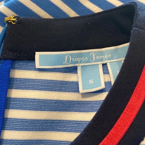 NWOT Draper James Striped Dress - Picture 5 of 9